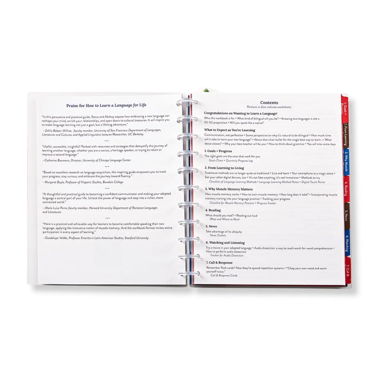 Levenger Master Class How to Learn a Language for Life Circa Workbook Best