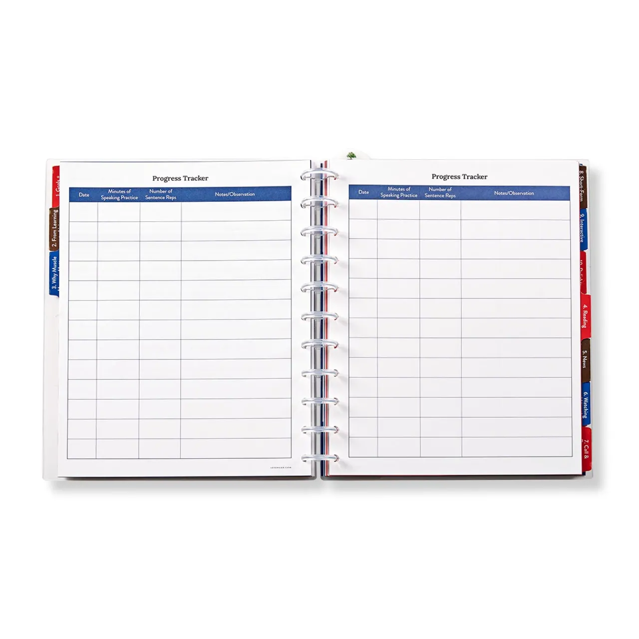 Levenger Master Class How to Learn a Language for Life Circa Workbook Best