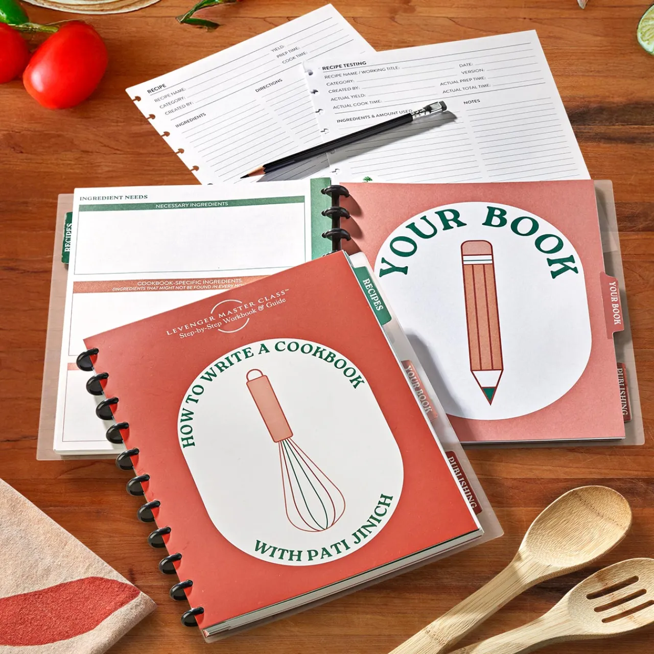 Levenger Master Class How to Write a Cookbook Circa Workbook Clearance