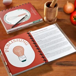 Levenger Master Class How to Write a Cookbook Circa Workbook Clearance