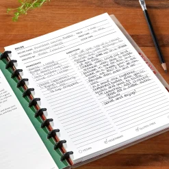 Levenger Master Class How to Write a Cookbook Circa Workbook Clearance