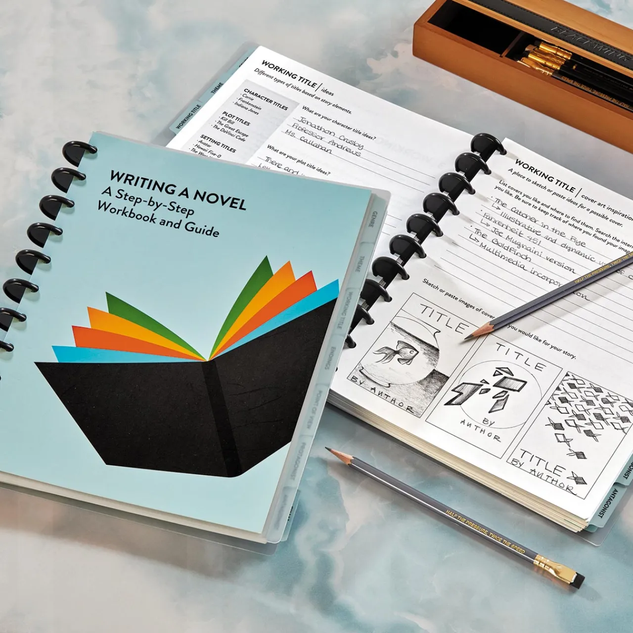 Levenger Master Class Writing a Novel Circa Workbook Best