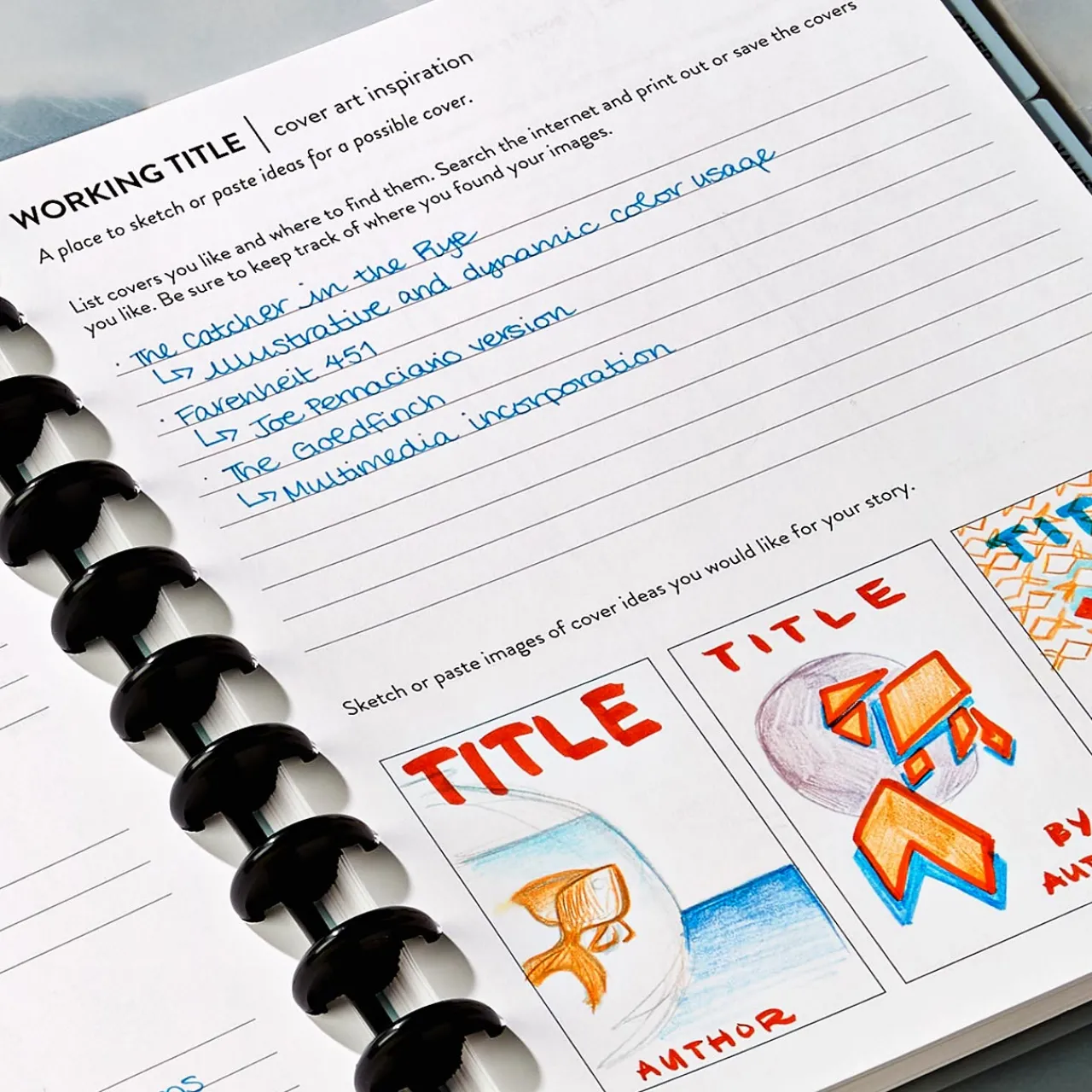 Levenger Master Class Writing a Novel Circa Workbook Best