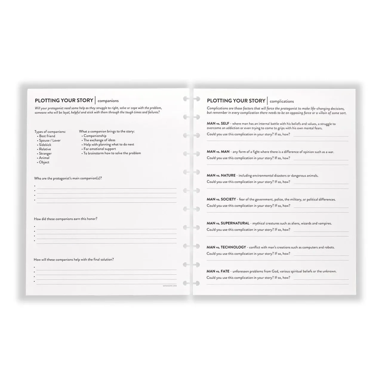 Levenger Master Class Writing a Novel Circa Workbook Best