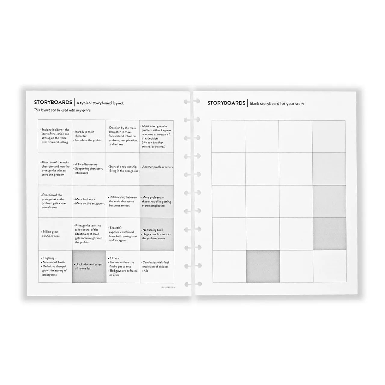 Levenger Master Class Writing a Novel Circa Workbook Best