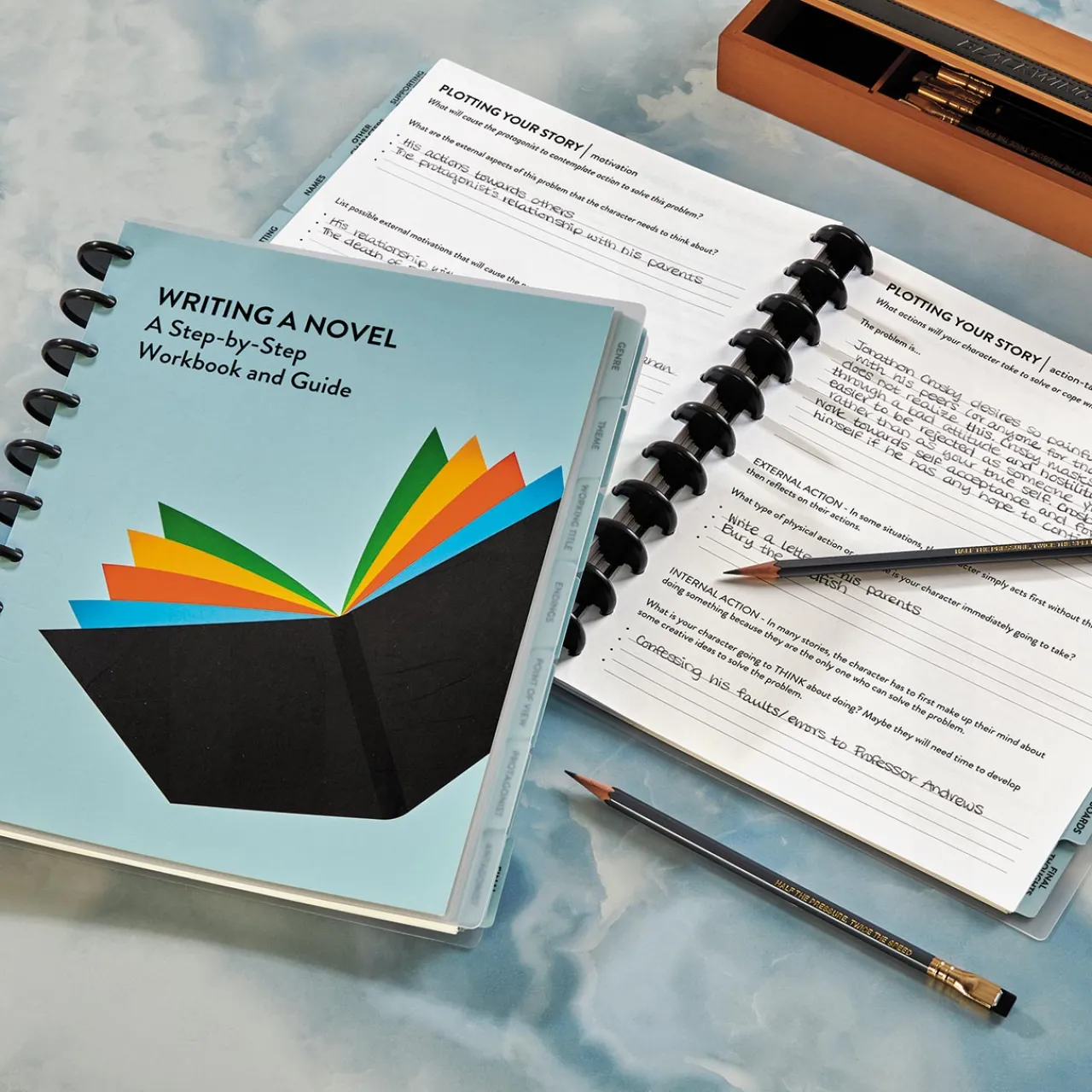 Levenger Master Class Writing a Novel Circa Workbook Best