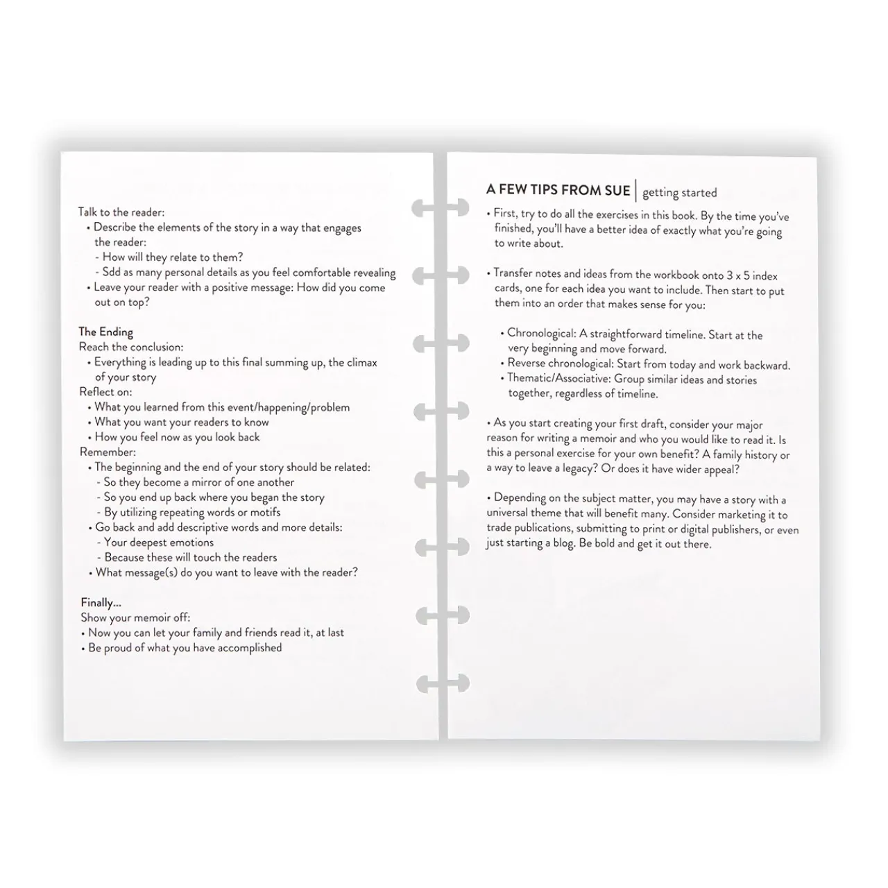 Levenger Master Class Writing a Memoir Circa Refill Clearance