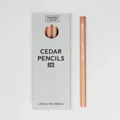 Levenger Makers Cabinet Cedar Pencils (set of 6) Sale