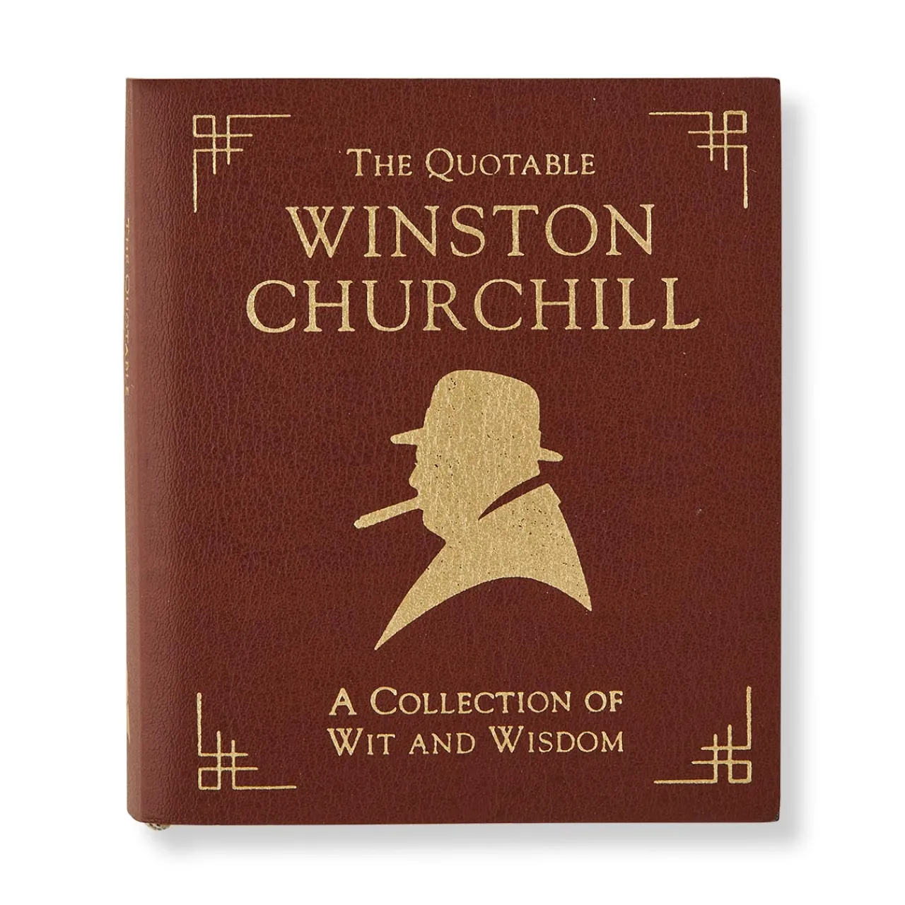 Levenger Mini Churchill Wit and Wisdom Brown Discount