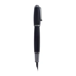 Levenger Monteverde Super Mega Carbon Fiber Fountain Pen Gunmetal Clearance