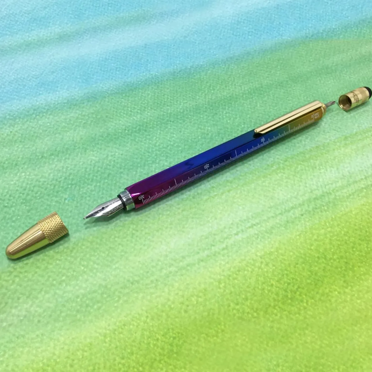 Levenger Monteverde USA Rainbow Tool Fountain Pen Best