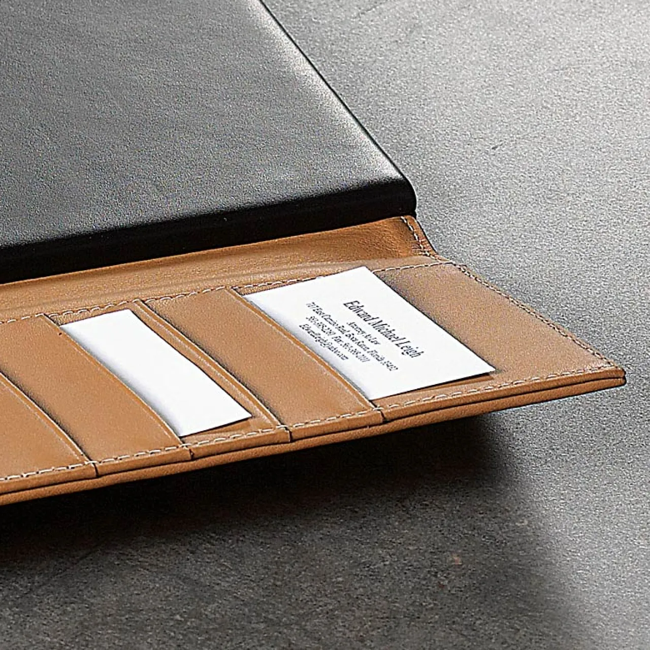 Levenger Morgan Pocket Desk Pad Tan Best