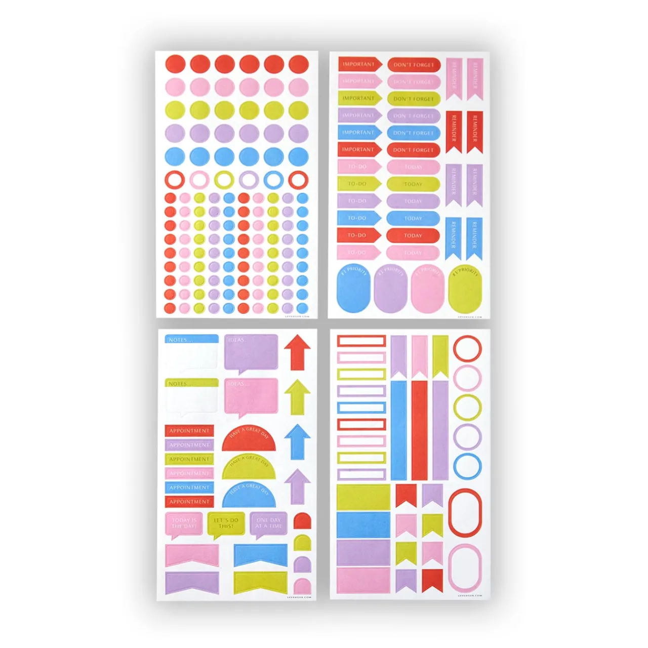 Levenger Planning Stickers Outlet