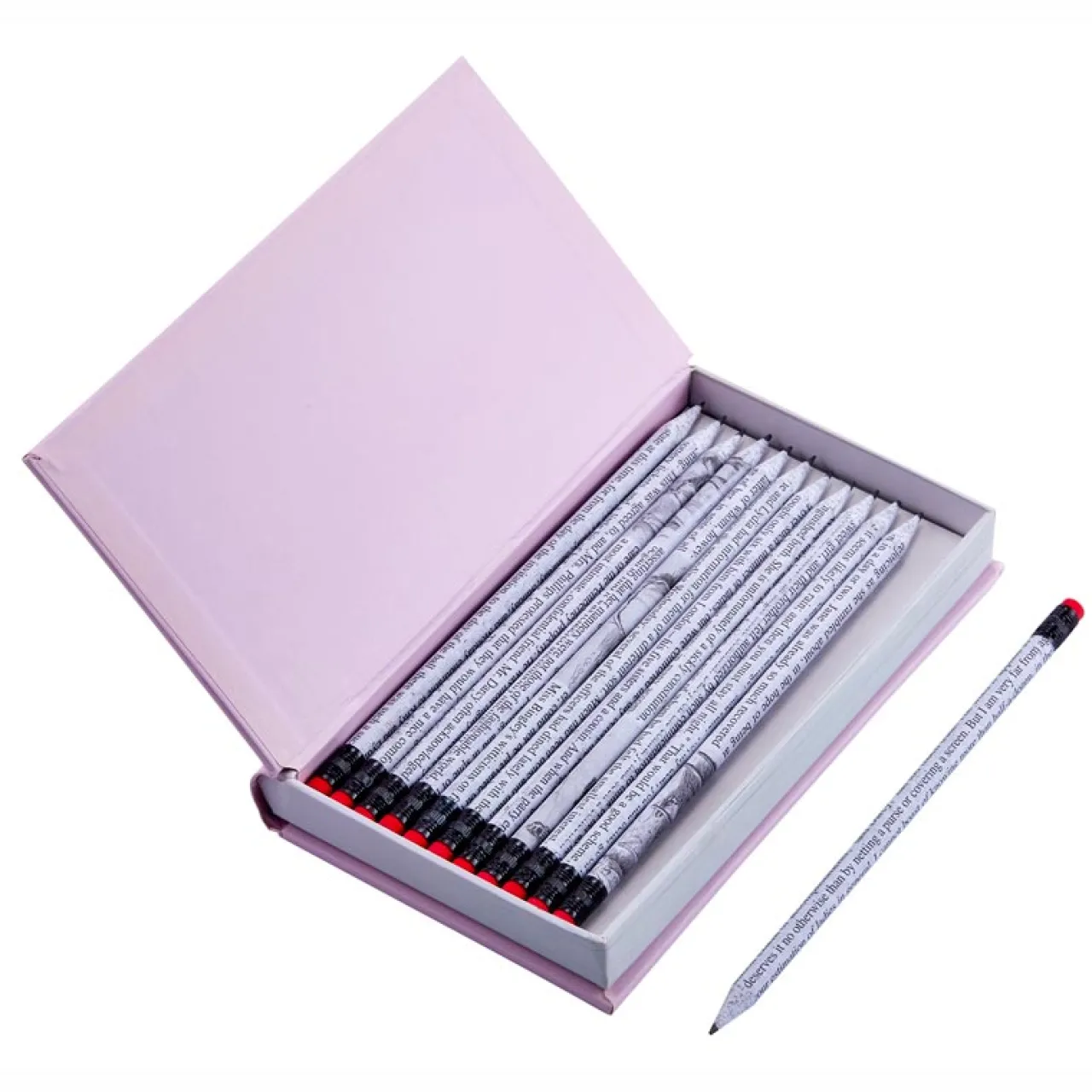 Levenger Pride & Prejudice Classic Story Pencils New