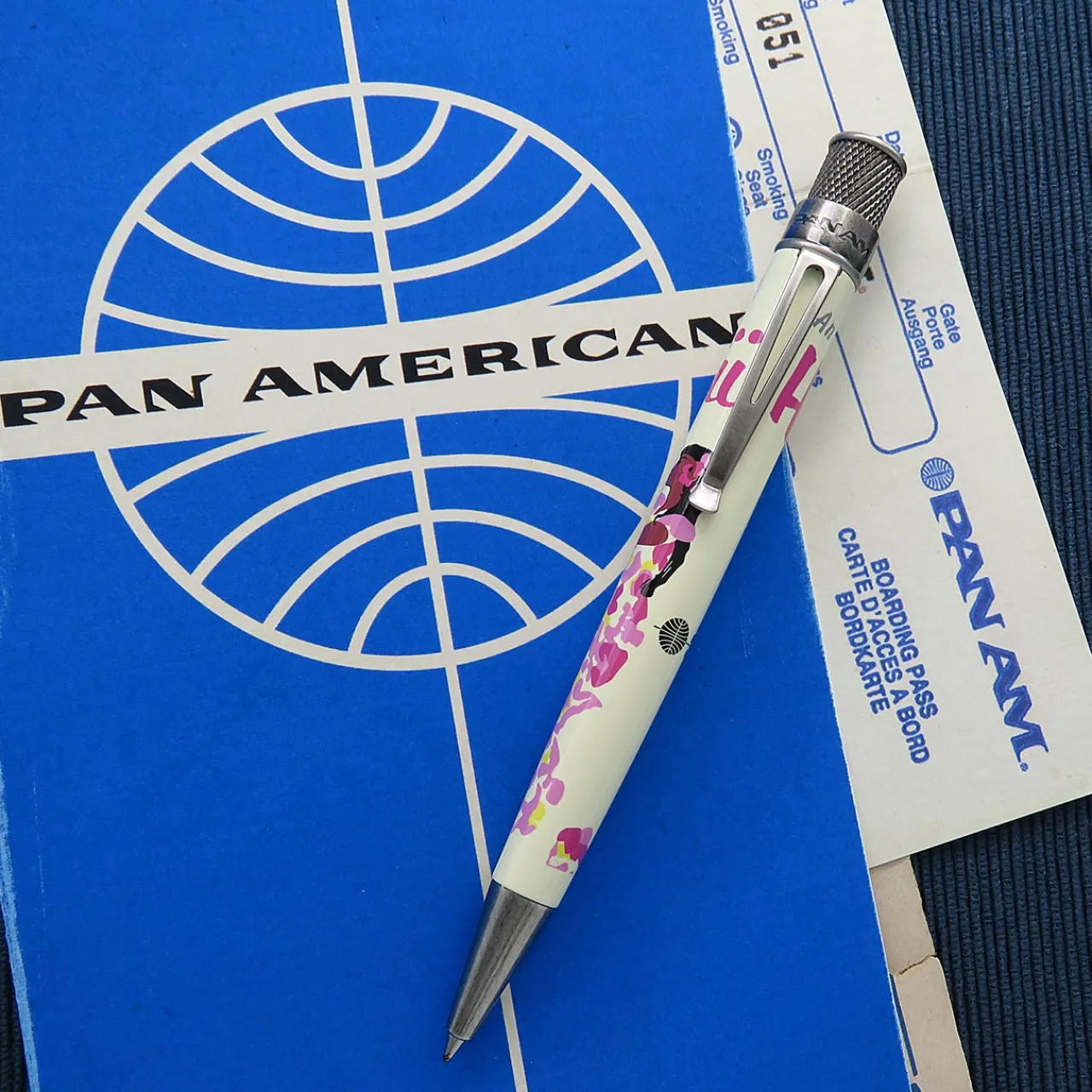 Levenger Retro 51 Pan Am Hawaii Poster Rollerball Pen Discount