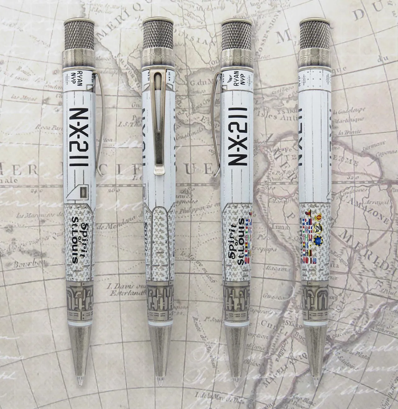 Levenger Retro 51 Smithsonian Spirit of St. Louis Rollerball Pen