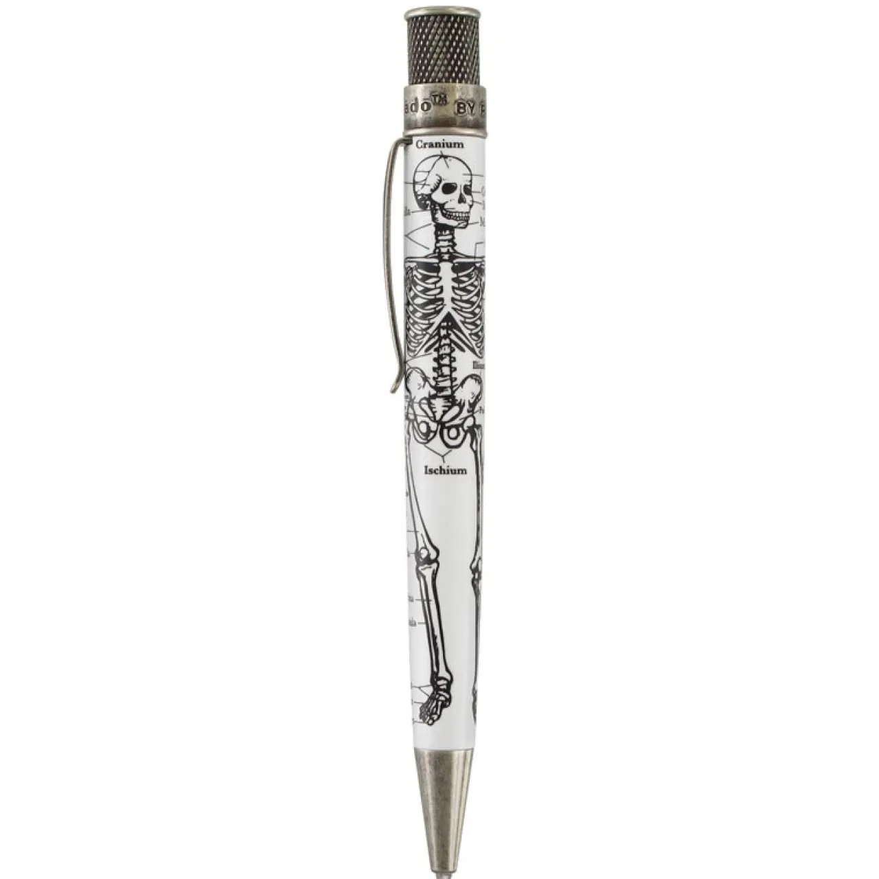 Levenger Retro 51 Tornado Vintage Metalsmith Dr. Gray Rollerball Pen