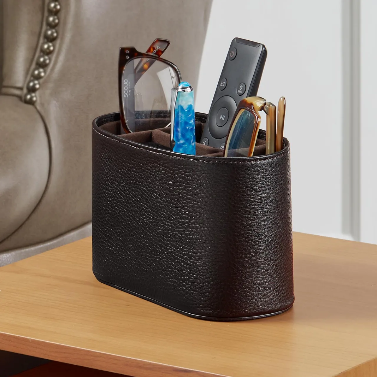 Levenger Sidekick Upright Leather Organizer Sale