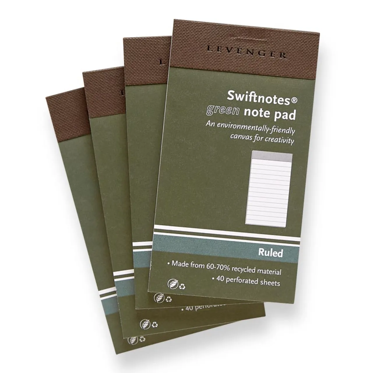 Levenger SwiftNotes Recycled Memo Pads (set of 4) Hot