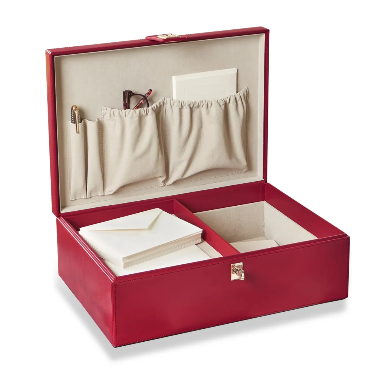 Levenger The King’s Stationery Box New