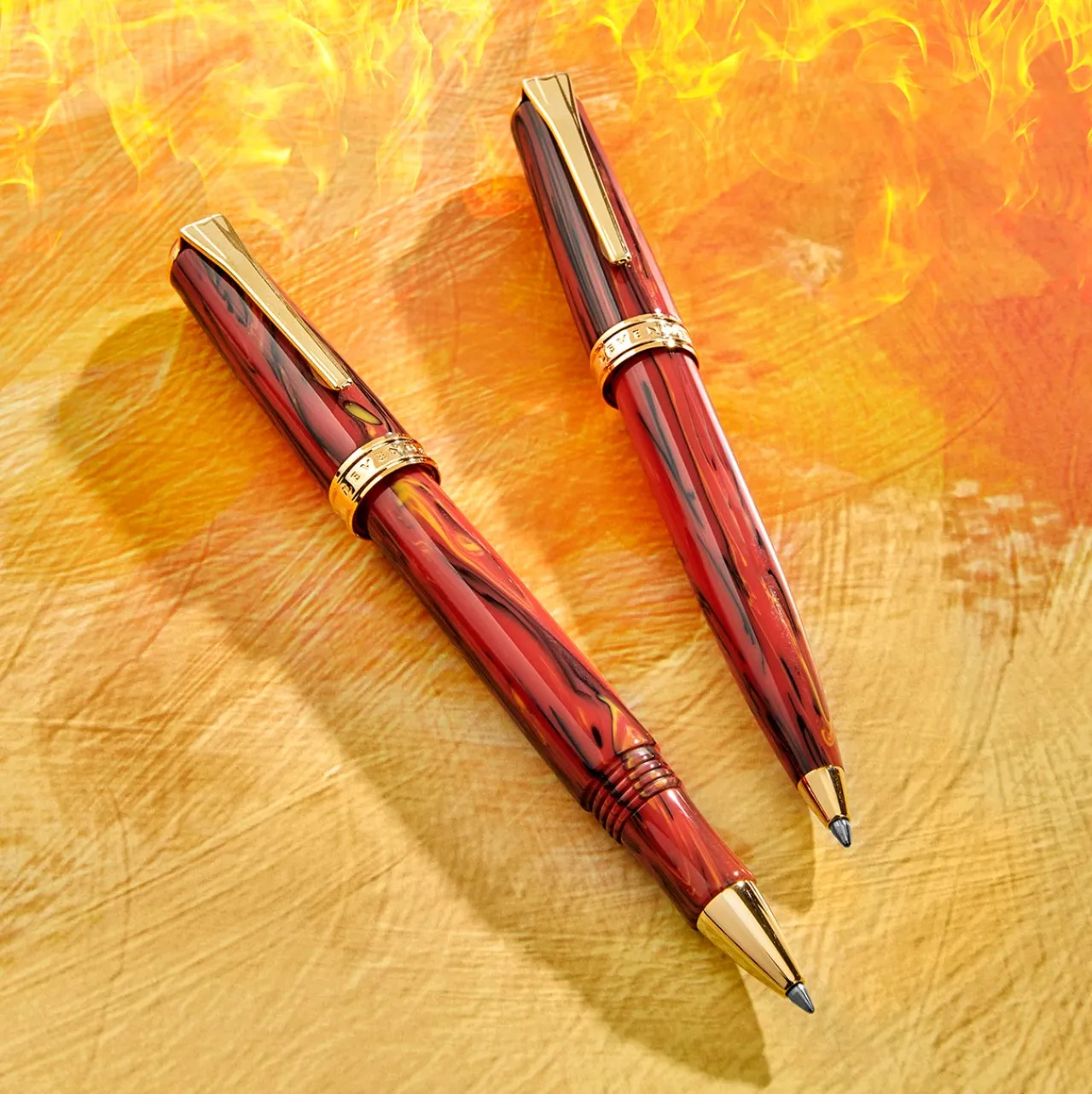 Levenger True Writer Classic Elements Fire Pen Discount