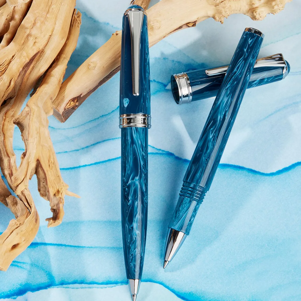 Levenger True Writer Classic Tidal Blue Pen Best