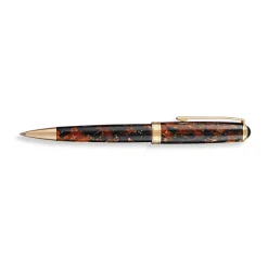 Levenger True Writer Slim Golden Dark Tortoise Pen Best